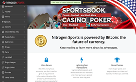 Nitrogen Sports BTC Bookmaker